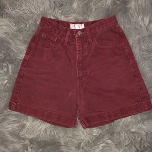 Vintage high waist guess jean shorts